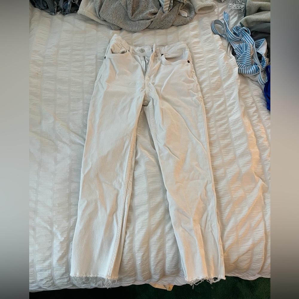 White jeans